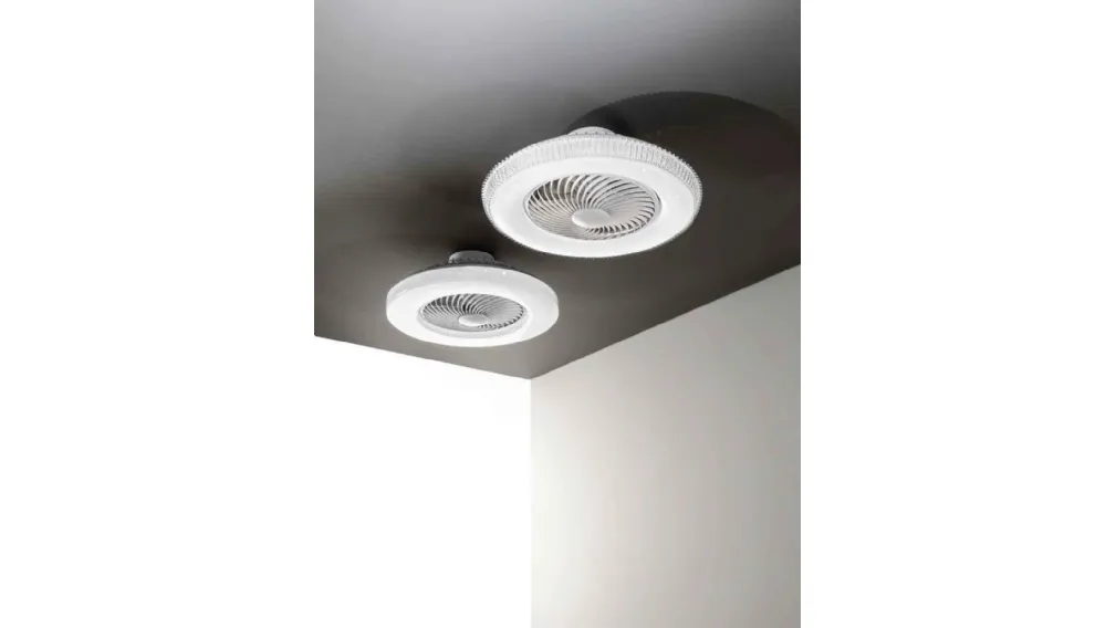 Lampade da parete con ventilatore Aliseo e Foehn di FAN Europe