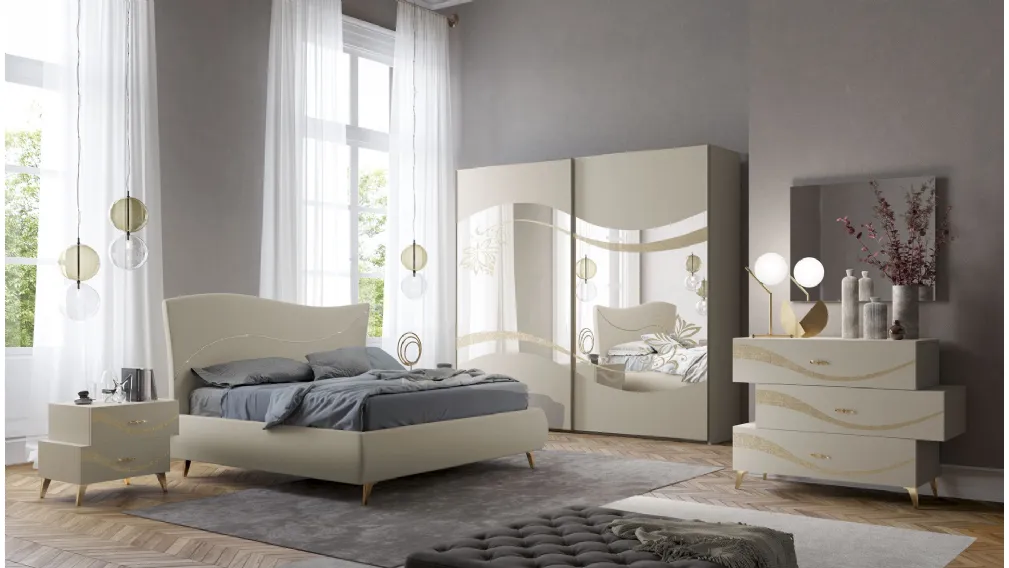 Letto Aura Swaroskji di Cecchini Italia