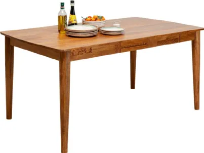 Tavolo James in legno di mango di Kare Design