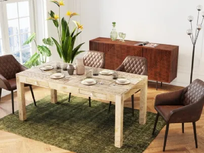 Tavolo Puro in legno di mango di Kare Design