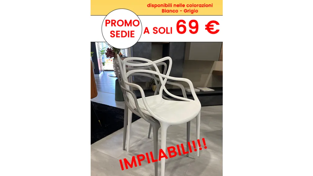 promo sedie polipropilene